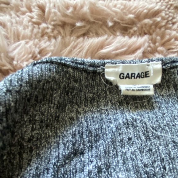 Garage Cami Cropped Tank Top - Picture 3 of 3